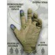 Перчатки палые тактические A30 Grid Олива [STRIKE GEAR]